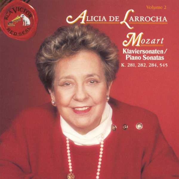 Alicia de Larrocha: Mozart - Piano Sonatas vol.2: K.281, 282, 284, 545 (FLAC)