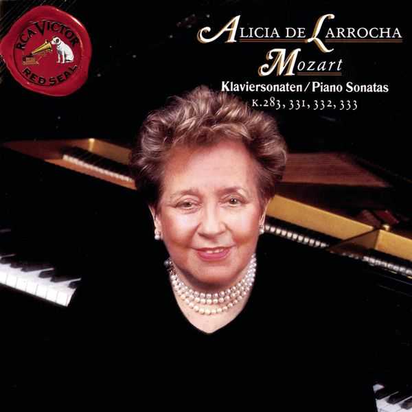 Alicia de Larrocha: Mozart - Piano Sonatas vol.1: K.283, 331, 332, 333 (FLAC)