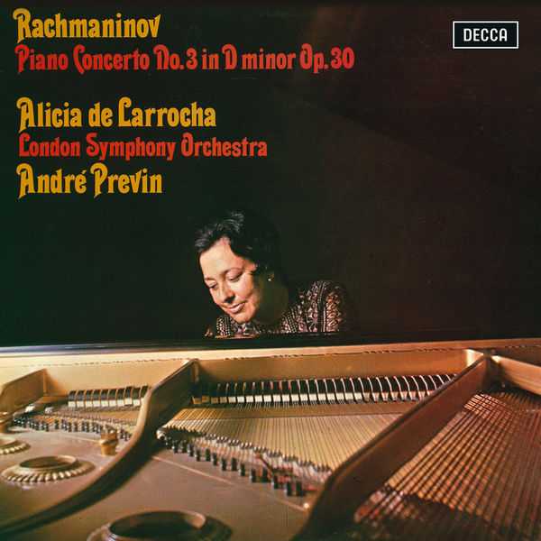 Larrocha, Previn: Rachmaninov - Piano Concerto no.3 (FLAC)