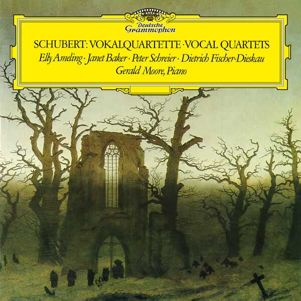 Ameling, Baker, Schreier, Fischer-Dieskau, Moore: Schubert - Vocal Quartets (FLAC)