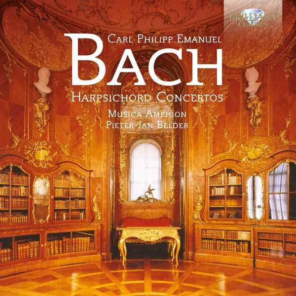 Musica Amphion, Pieter-Jan Belder: C.P.E. Bach - Harpsichord Concertos (FLAC)