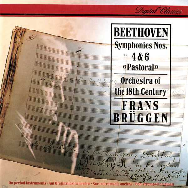 Brüggen: Beethoven - Symphonies no.4 & 6 (FLAC)