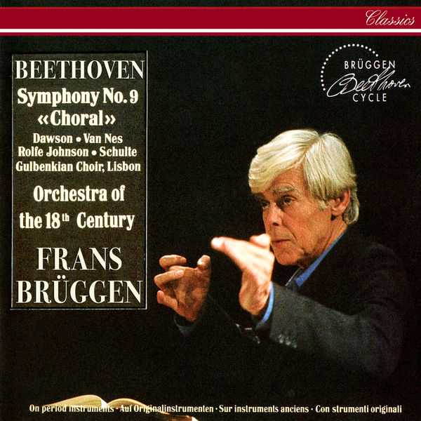 Brüggen: Beethoven - Symphony no.9 "Choral" (FLAC)