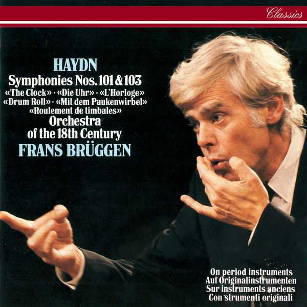Brüggen: Haydn - Symphonies no.101 & 103 (FLAC)