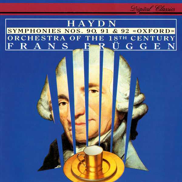 Brüggen: Haydn - Symphonies no.90, 91 & 92 "Oxford" (FLAC)