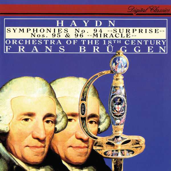Brüggen: Haydn - Symphonies no.94, 95 & 96 (FLAC)