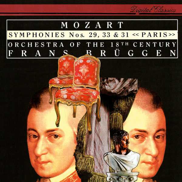 Brüggen: Mozart - Symphonies no.29, 31 & 33 (FLAC)