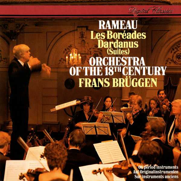 Brüggen: Rameau - Les Boréades, Dardanus Suites (FLAC)