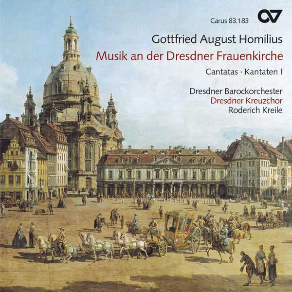 Gottfried August Homilus - Musik an der Dresdner Frauenkirche. Cantatas I (FLAC)