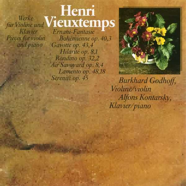 Godhoff, Kontarsky: Henri Vieuxtemps - Pieces for Violin and Piano vol.2 (FLAC)