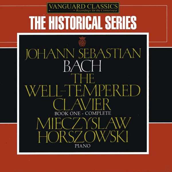 Mieczysław Horszowski: Bach - The Well-Tempered Claivier Book I Complete (FLAC)