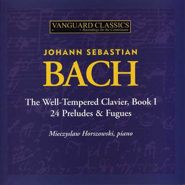 Mieczysław Horszowski: Bach - The Well Tempered Clavier Book I (FLAC)