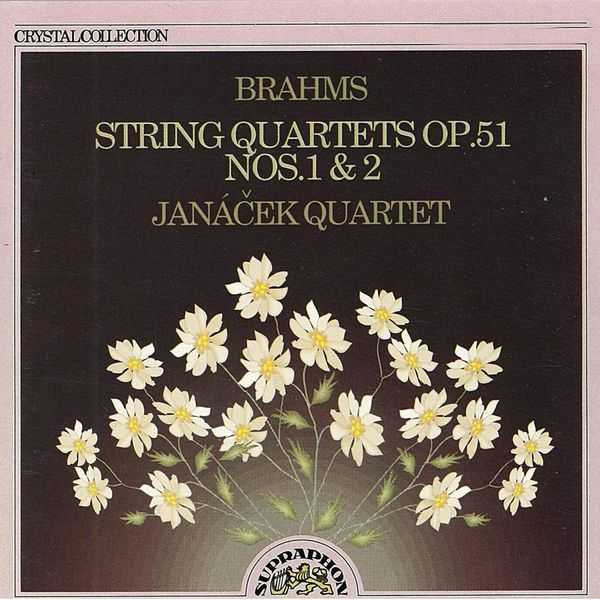 Janáček Quartet: Brahms - String Quartets op.51 no.1 & 2 (FLAC)