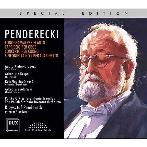 Penderecki - Fonogrammi per Flauto, Capriccio per Oboe, Concerto per Corno, Sinfonietta no.2 (FLAC)