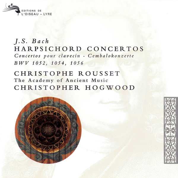 Rousset, Hogwood: Bach - Harpsichord Concertos BWV 1052, 1054, 1056 (FLAC)