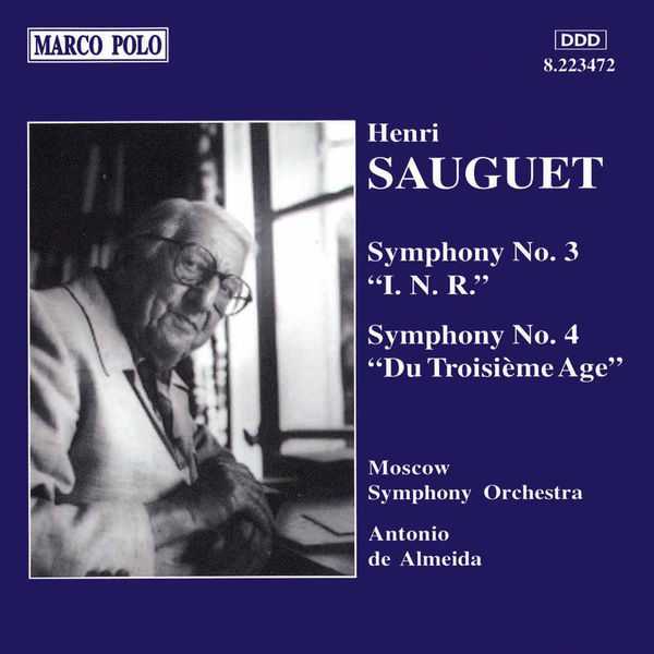 Almeida: Henri Sauguet - Symphony no.3 "I.N.R." & no.4 "Du Troisième Age" (FLAC)