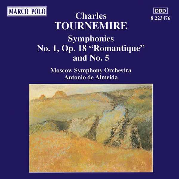 Almeida: Tournemire - Symphonies no.1 & 5 (FLAC)
