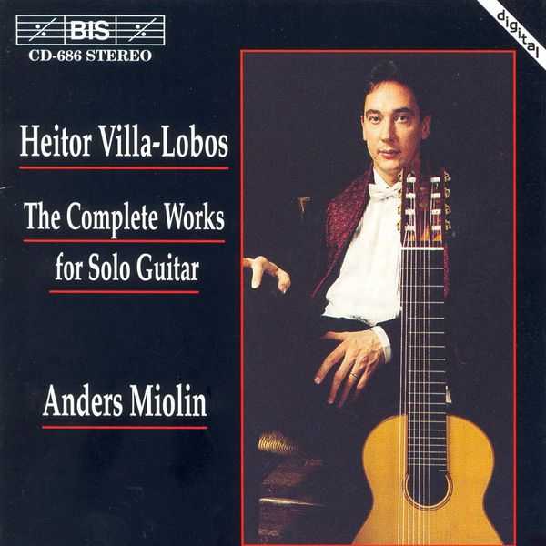 Anders Miolin: Heitor Villa-Lobos - The Complete Works for Solo Guitar (FLAC)
