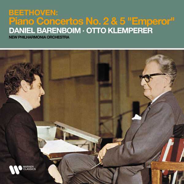 Barenboim, Klemperer: Beethoven - Piano Concertos no.2 & 5 (24/192 FLAC)