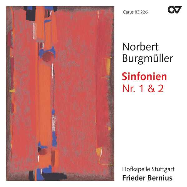Bernius: Norbert Burgmüller - Symphonies no.1 & 2 (FLAC)