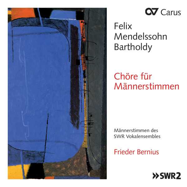 Bernius: Mendelssohn - Chöre für Männerstimmen (24/48 FLAC)