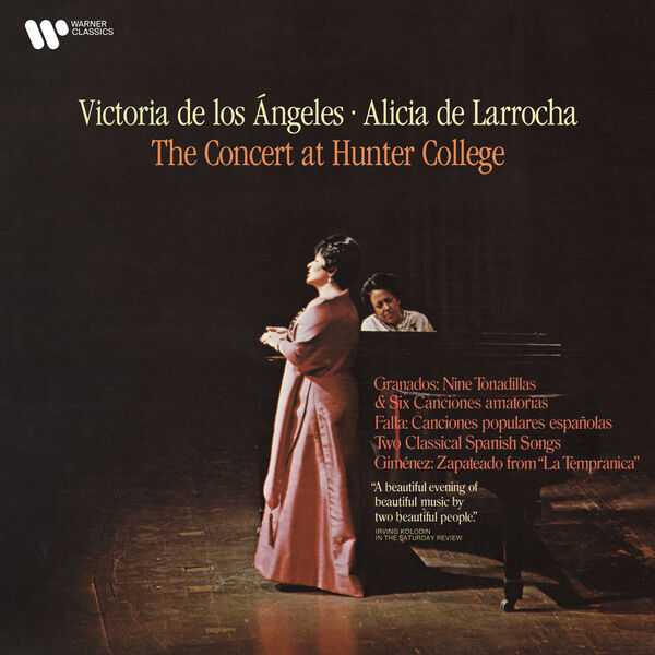 Victoria de los Angeles, Alicia de Larrocha - The Concert at Hunter College (FLAC)