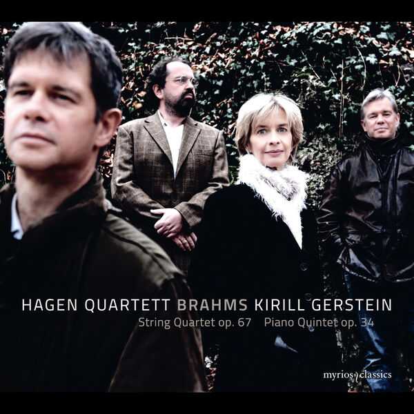 Hagen Quartett, Kirill Gerstein: Brahms - String Quartet op.67, Piano Quintet op.34 (24/192 FLAC)