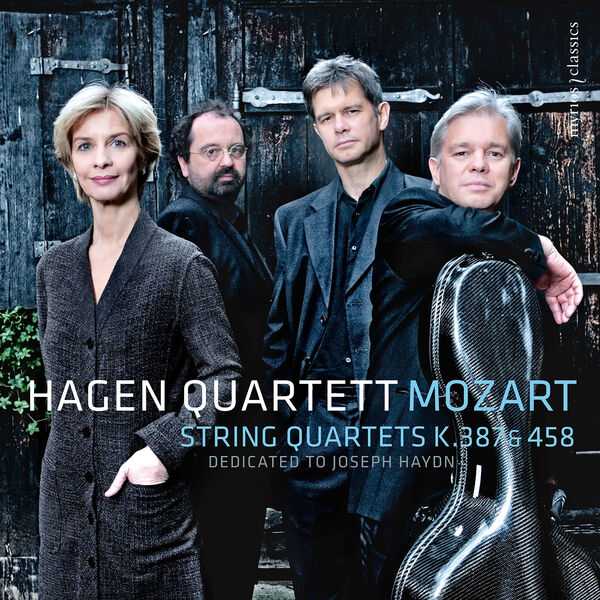 Hagen Quartett: Mozart - String Quartets K.387 & 458. Dedicated to Joseph Haydn (24/192 FLAC)