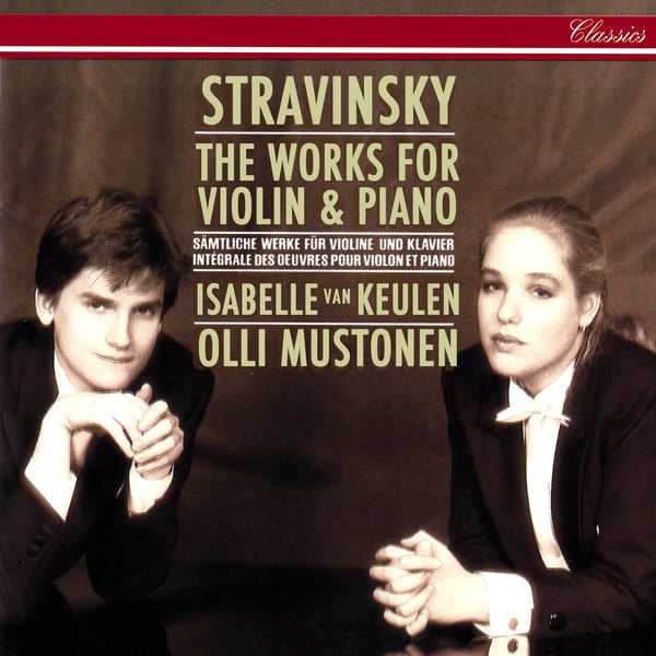 Keulen, Mustonen: Stravinsky - The Works for Violin & Piano (FLAC)