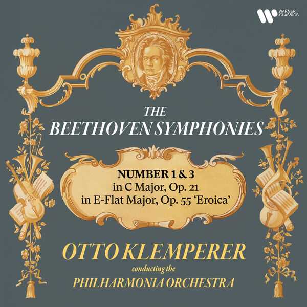 Klemperer: Beethoven - Symphonies no.1 & 3 "Eroica" (24/192 FLAC)