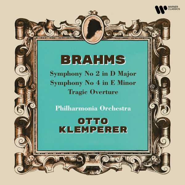 Klemperer: Brahms - Symphonies no.2 & 4, Tragic Overture (24/192 FLAC)