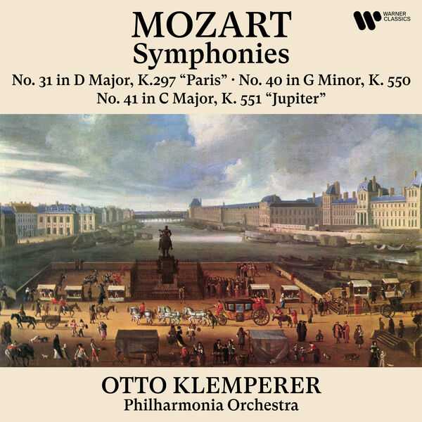 Klemperer: Mozart - Symphonies no.31 "Paris", 40 & 41 "Jupiter" (24/192 FLAC)