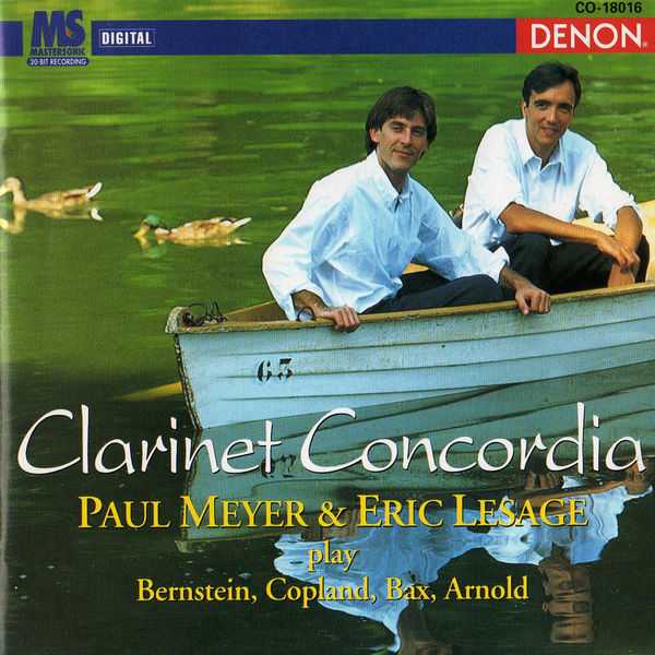 Eric Le Sage, Paul Meyer - Clarinet Concordia (FLAC)