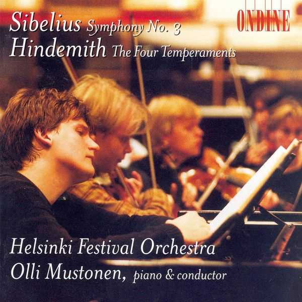 Olli Mustonen: Sibelius - Symphony no.3, Hindemith - The Four Temperaments (FLAC)