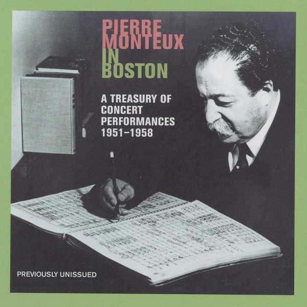 Pierre Monteux in Boston: A Treasury of Concert Performance 1951-1958 (FLAC)