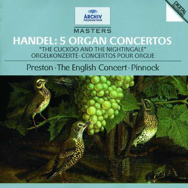 Pinnock: Handel - 5 Organ Concertos (FLAC)