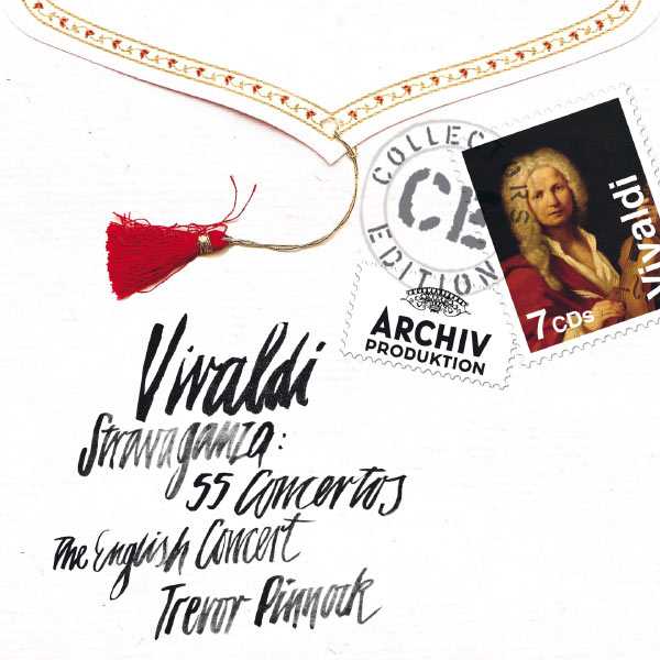Pinnock: Vivaldi - Stravaganza. 55 Concertos (FLAC)