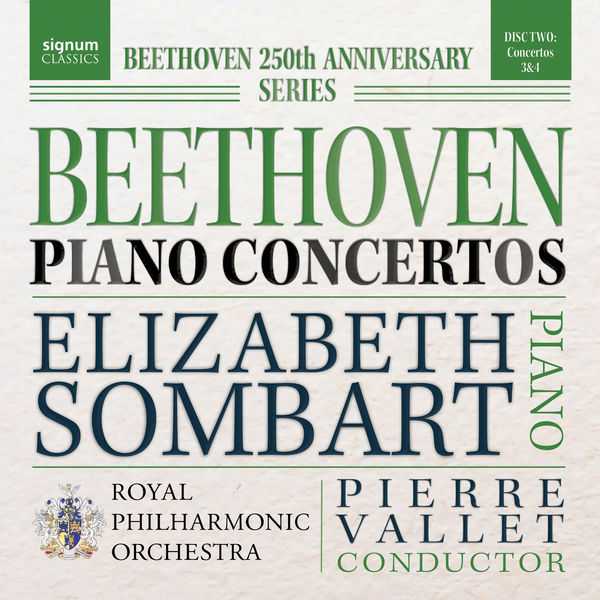 Sombart, Vallet: Beethoven - Piano Concertos no.3 & 4 (24/192 FLAC)