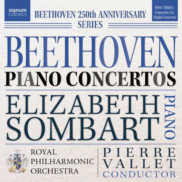 Sombart, Vallet: Beethoven - Piano Concerto no.5 & Triple Concerto (24/192 FLAC)