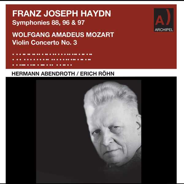 Abendroth: Haydn - Symphony no.88. 96 & 97; Mozart - Violin Concerto no.3 (24/96 FLAC)