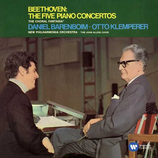 Barenboim, Klemperer: Beethoven - Piano Concertos no.1-5, The Choral Fantasia (FLAC)