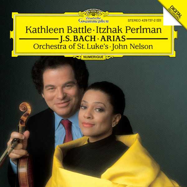 Kathleen Battle, Itzhak Perlman, John Nelson: J.S. Bach - Arias (24/48 FLAC)