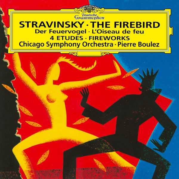 Boulez: Stravinsky - The Firebird, Fireworks, 4 Etudes (24/44 FLAC)