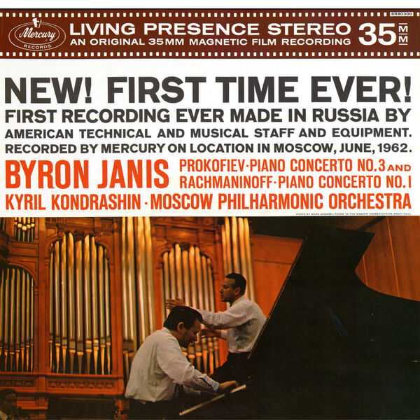 Byron Janis: Prokofiev - Piano Concerto no.3; Rachmaninov - Piano Concerto no.1 (24/192 FLAC)