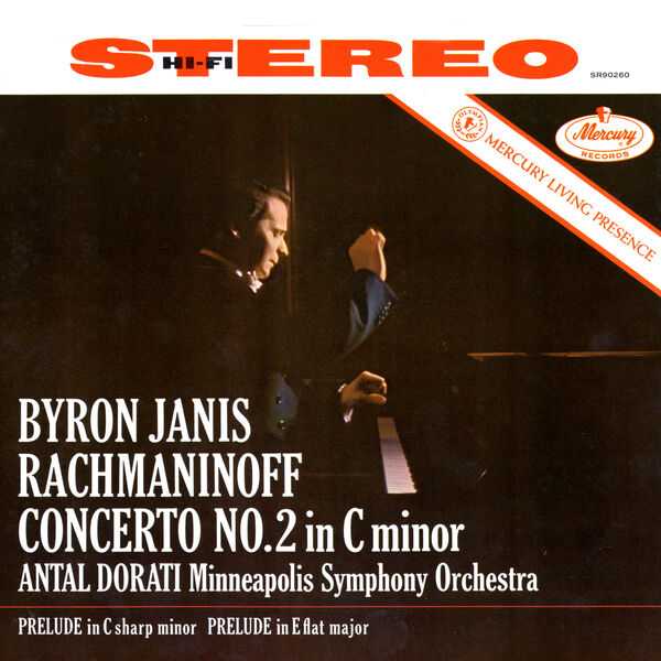 Byron Janis: Rachmaninov - Piano Concerto no.2, Two Preludes (24/192 FLAC)