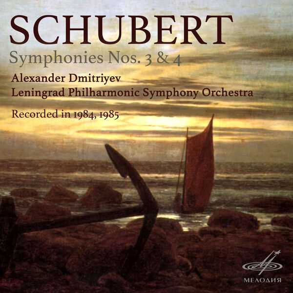 Alexander Dmitriyev: Schubert - Symphonies no.3 & 4 (FLAC)