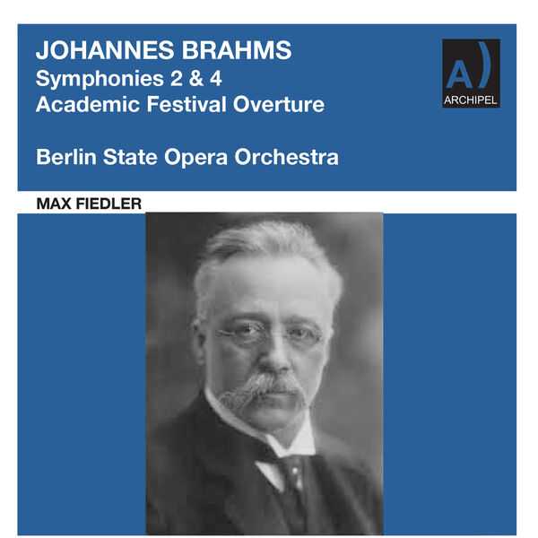 Fiedler: Brahms - Symphonies 2 & 4, Academic Festival Overture (24/48 FLAC)