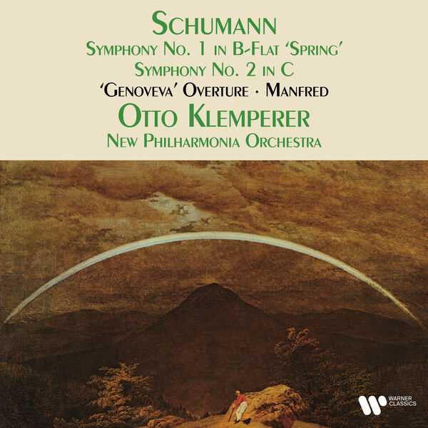 Klemperer: Schumann - Symphonies no.1 “Spring” & no.2, Genoveva Overture, Manfred (24/192 FLAC)