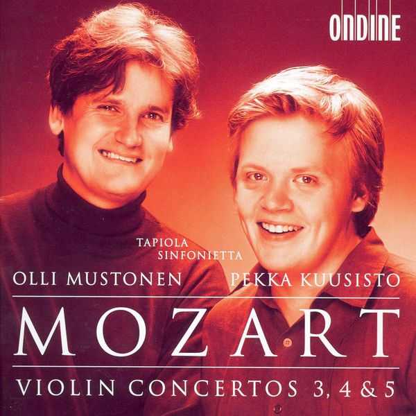 Mustonen, Kuusisto: Mozart - Violin Concertos no.3, 4 & 5 (FLAC)