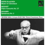 Szell: Blacher - Music for Cleveland; Mozart - Piano Concerto no.27; Brahms - Symphony no.2 (24/48 FLAC)